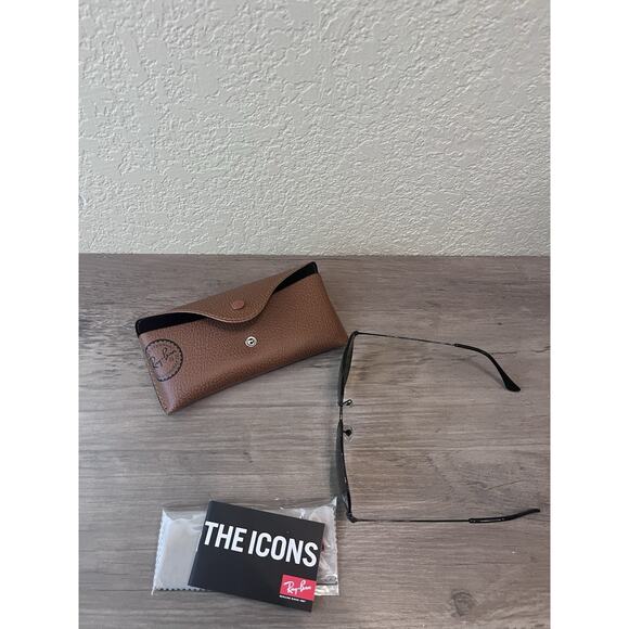 Ray-Ban Blaze Aviator Unisex Sunglasses - green lenses - Picture 3 of 4